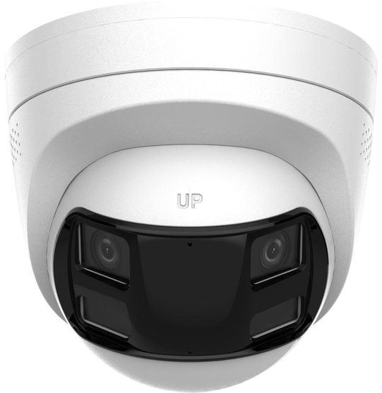 Hikvision DS-2CD1383G2P-LIUF/SL 8 MP Çift Lensli Birleştirilmiş Geniş Açılı Akıllı Hibrit Hafif Sabit Taret Ağ Kamerası